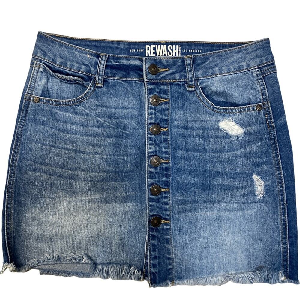 Rewash Blue Denim Skirt 5/27